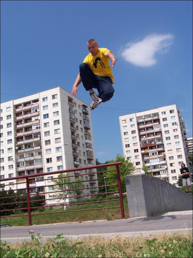 run + jump